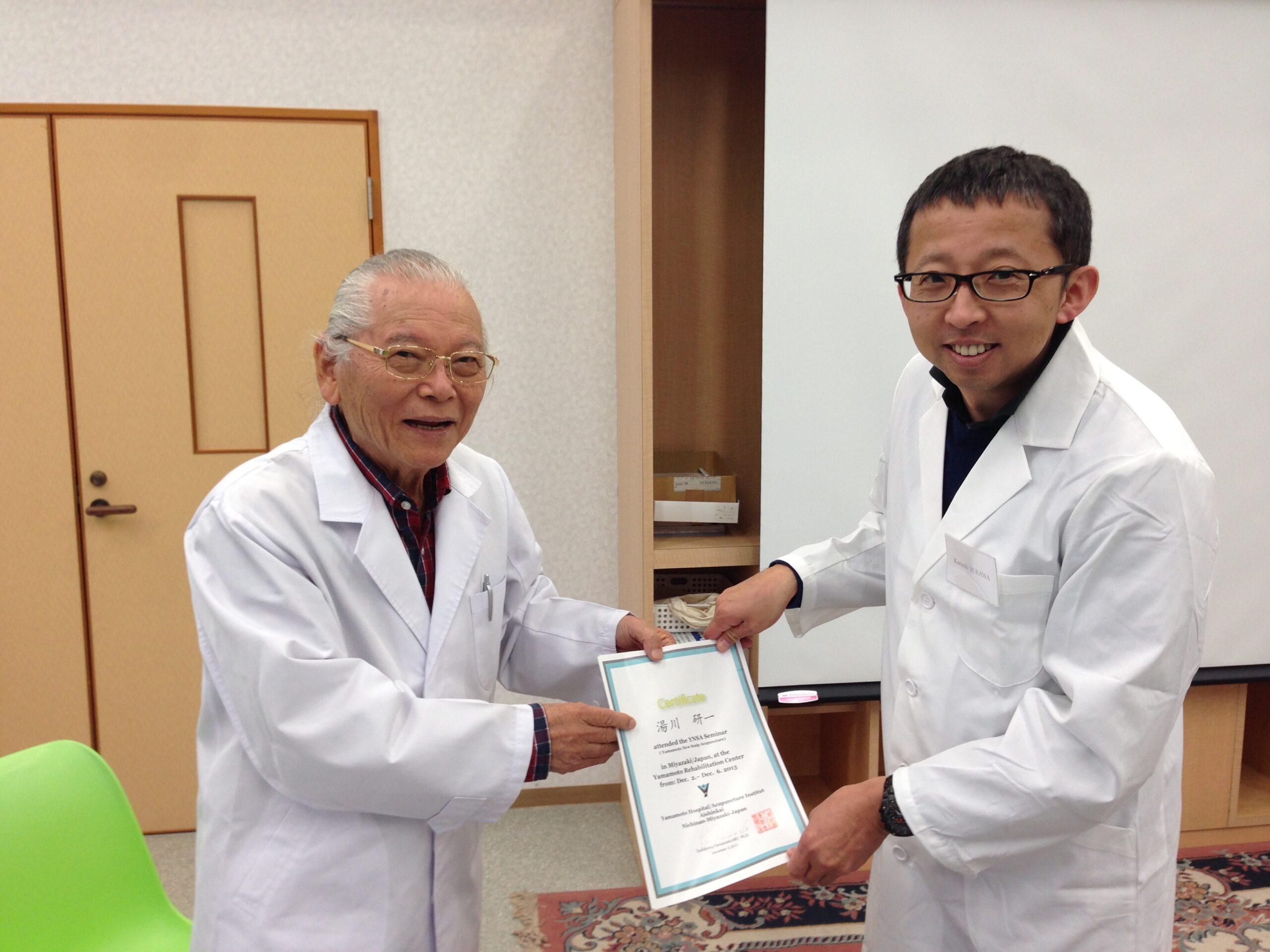 YNSA創始者 山元敏勝医師との2ショット